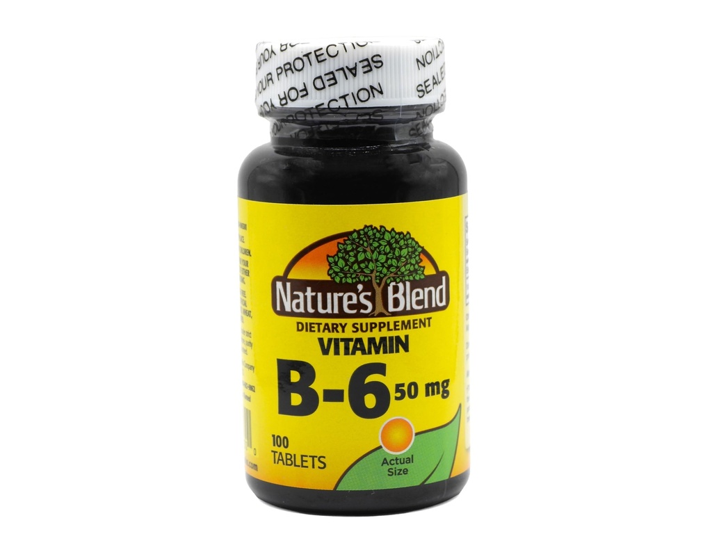 大自然的混合维生素B-6 50毫克
