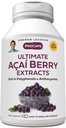 (原始内容存档于2019-09-22). Andrew Lessman Ultimate Açai Berry 摘录 60 Capsules - 交付标准化,抗氧化剂Rich,受益的Acai Berry选区. 高调混合剂. 保护性化合物。 无附加