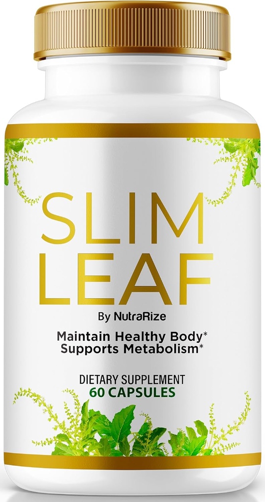Slim Leaf Pills, Ultra-Pure Keto Formula, All Natural Keto Capsules for Daily Energy and Fitness Support, Slim Leaf Detox and Cleanse, Premium Keto Lifetyle, SlimLeaf (60 Capsules) (英语).