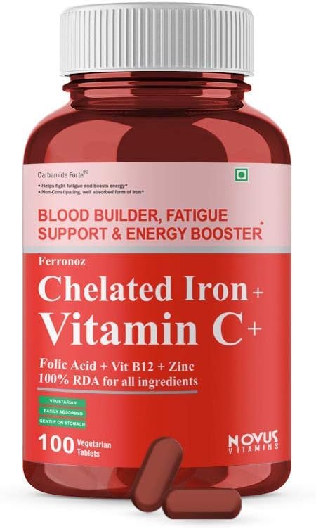 Ifra Carbamide Forte Chelate 铁与维生素C,B12,Folic Acid & Zn – 100 片