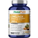 NusaPure Longjack Tongkat Ali 260000mg 150 Veggie Caps (非GMO, Gluten Free) 生物素