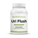 Herbsforever Uri-Flush Capsules Ayurvedic Herbal 补充支持健康肾功能和尿性Tract 功能 90 Vege Capsules 800 Mg 各支持