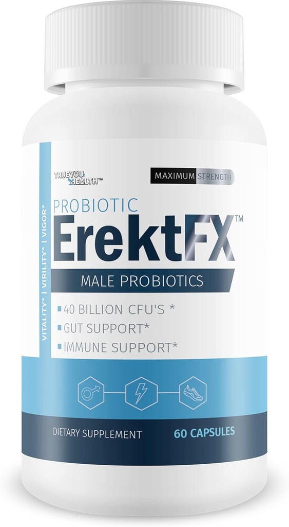 ErektFx -- -- 男性补充营养素 -- -- 提高你的体格健康以支持你的整体心智和身体 -- -- 40亿托拉尔 -- -- 支持改善总体健康