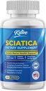 Sciatic Nerve Relief: Sciatica – Potent Alpha Lipoic Acid & Turmeric & Herbal Relief Informes – 在美国制造,120 Capsules (120 Counter (Pack of 1), 不受欢迎)