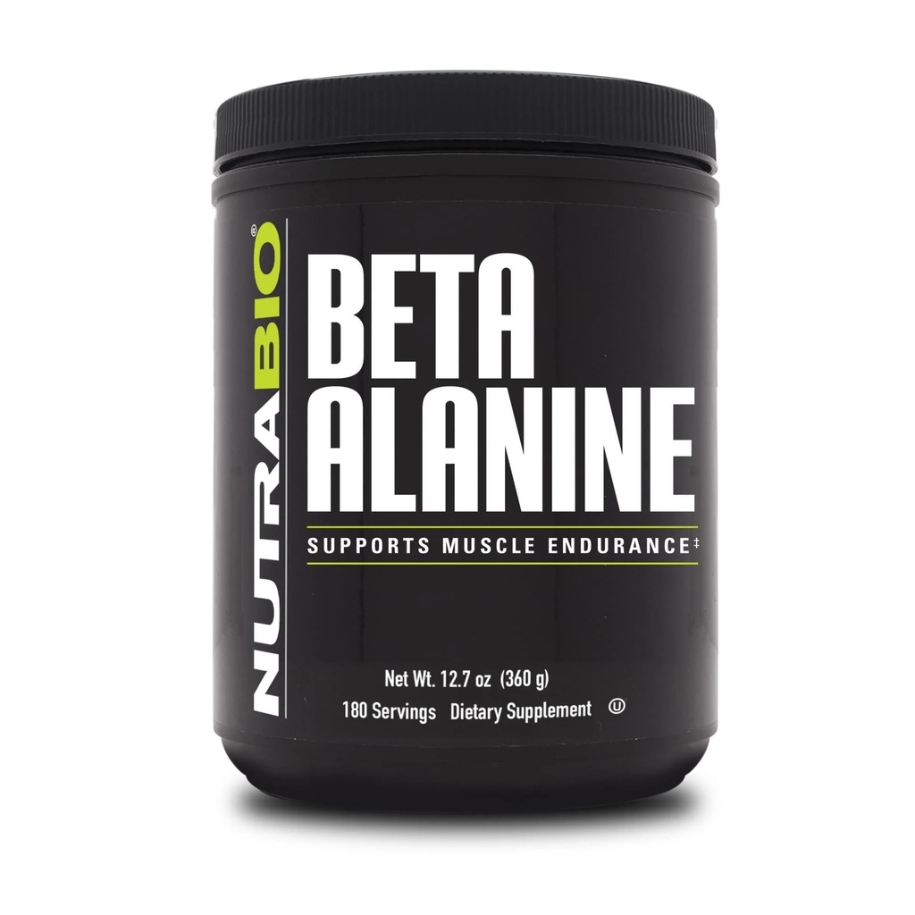 NutraBio Beta Alanine 预选工作补编 - Beta Alanine 粉末 - 360g 粉末