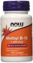 甲基B-12,1000mcg,100 LOZ by Now Foods (Pack of 2)