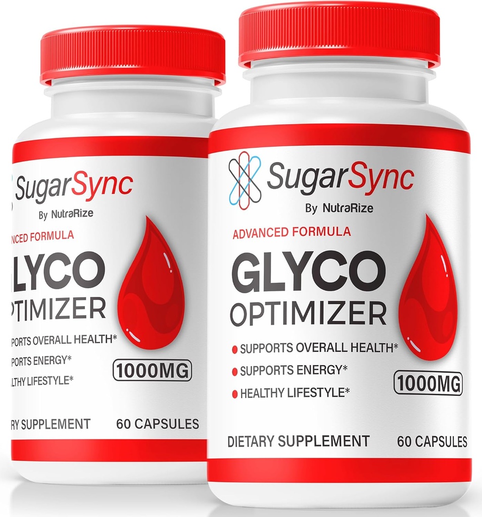 NutraRize(2 Pack) 糖同步Glyco 优化剂 Capsules, 官方糖同步Glyco 优化剂, 糖同步联合优化剂, 糖同步Gluco 清洁剂公式, 糖同步Glycol审查(120 Capsules)