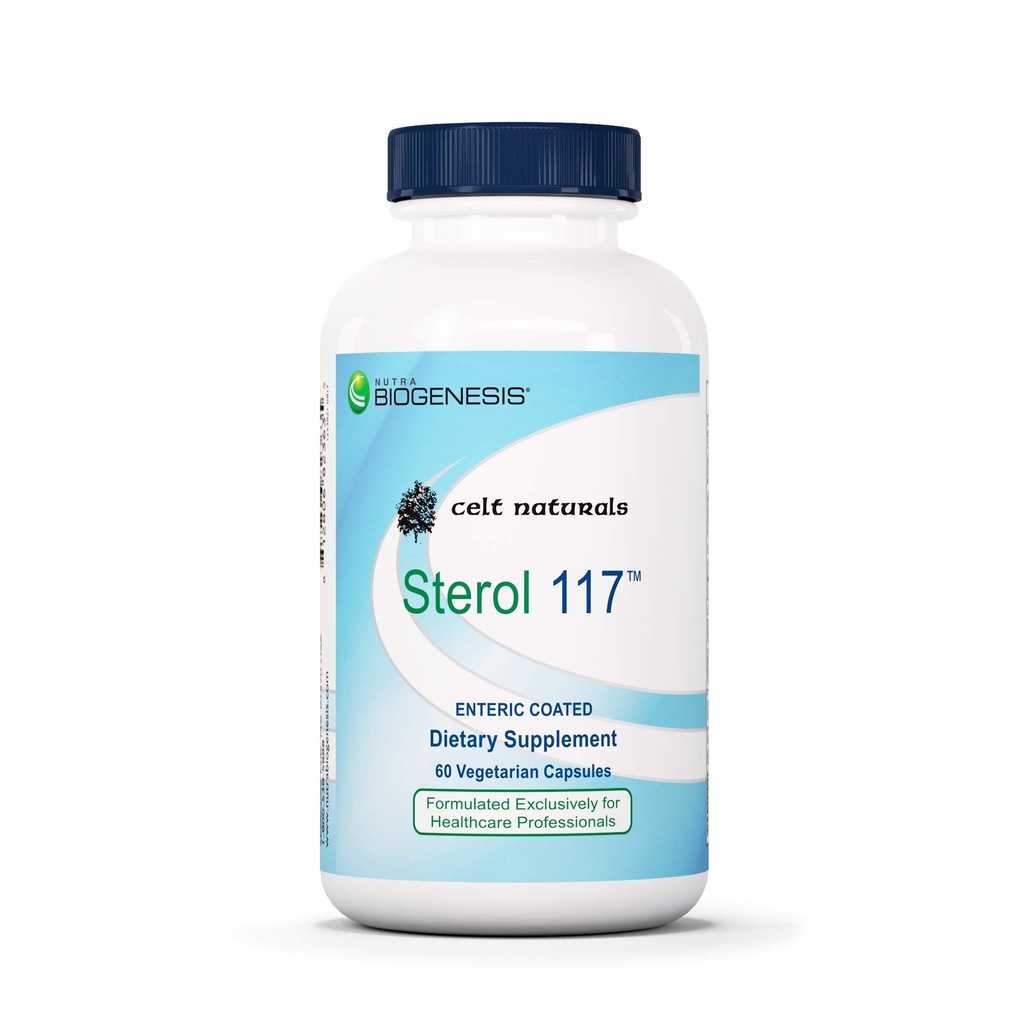 Nutra BioGenesis Sterol 117 - 植物施特罗尔补充剂,男女植物激素补充剂,Beta Sitosterol的健康与健康支持 - 60 植物卡普苏尔