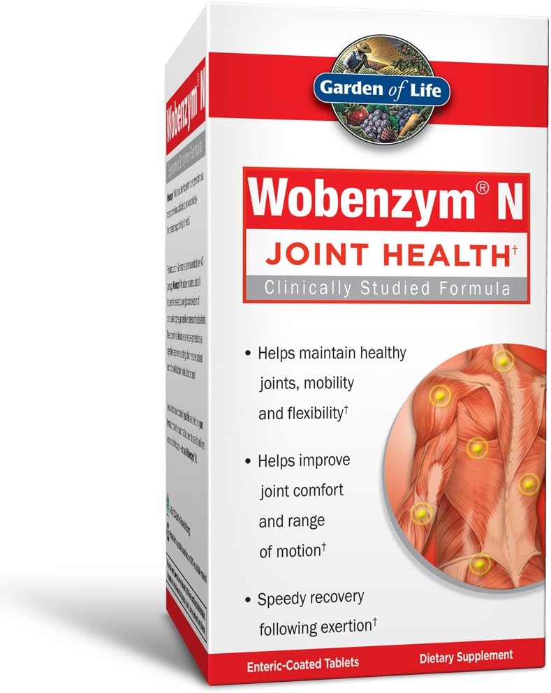 男女生活花园联合补充-Wobenzym N系统酶,健康关节临床研究公式,流动性,灵活性,运动后恢复,格鲁滕免费,100块