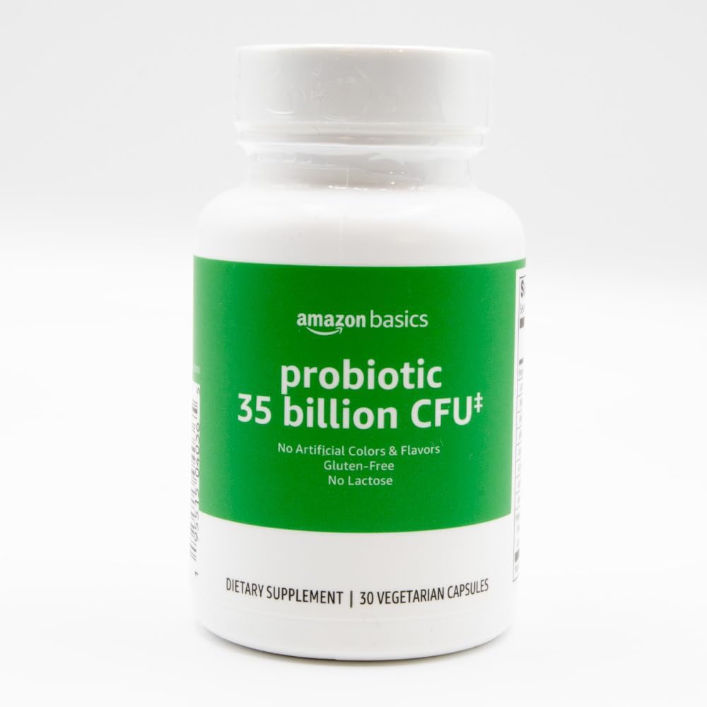 Basics Probiotic 35亿 CPU, 8 Probiotic Strains with Prebiotic Blend, 支持健康文摘, 30 蔬菜卡普尔, 1 个月供应(原索里莫)