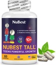 NBest Tall 10+ Premium Bone 强力公式,增强10+年龄的豁免和整体健康,配有钙,维生素D3,维生素K2和多维坦 → 60 Capsules → 1个月供应
