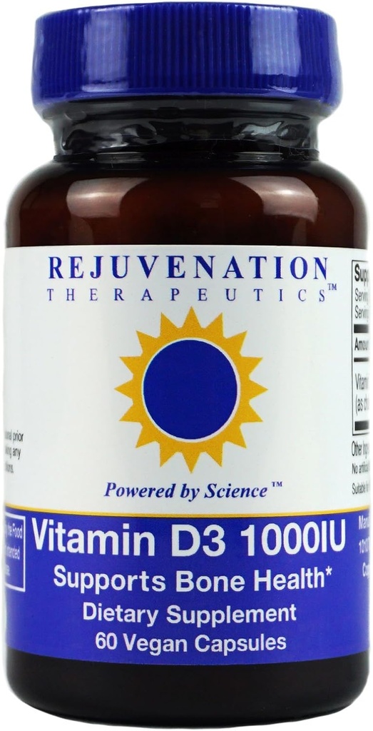 维生素D3 -- -- 骨质健康支助(60 Vegan Capsules)