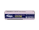Tums Extra strong 750 Antacid with Calcium Supplement Calcium 富含各种贝里士粉碎- 24 Pocket 大小卷,每卷8块可切片(共计192块可切片)