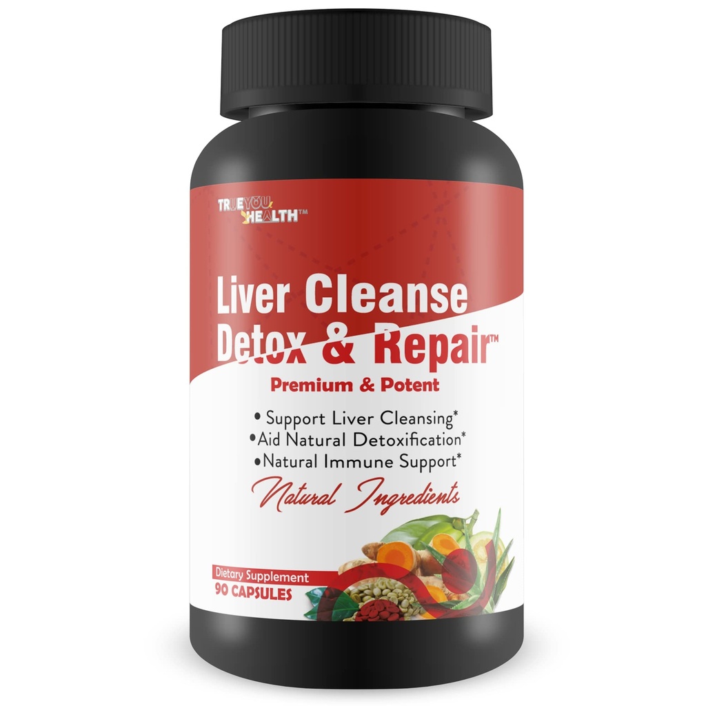 肝脏清洁(Cleanse Detox & Reference) - 肝脏,肾脏,和科隆清洁(Colon cleanse) - 配有丹德利翁根(Dandelion Root),阿洛(Aloe),图尔默里(Turmeric),姜(Ginger) - 自然促进肝脏健康(Human Health)的草药肝脏支持补充剂.