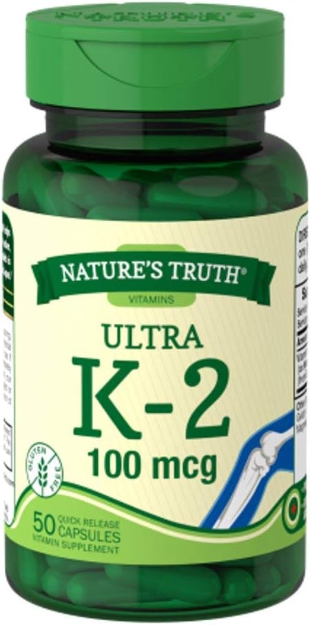 自然真理 超维生素K-2 100 mcg, 50 count (2)