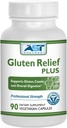 Gluten Relief Plus – 90 Vegetarian Capsules – Gluten 消化支持 – Premium 天然消化酶公式 – 包含 DPP-IV 酶复合体 – AST 酶