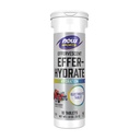 食品运动营养,Effervescent Effer-Hydrate, 电解质补充,恢复*,混合莓, 10块