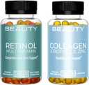 SHIZAM Retinol 多维生素和Collagen w Biotin Gummys in Combo