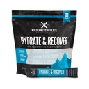 Wilderness Athlete - 水合物和回收 QQ液态水合物 液态水合物 电解液 饮料 混合剂 - 与 Bcaas 更快的回收 – 30 Single Service 液态水合物(蓝莓)