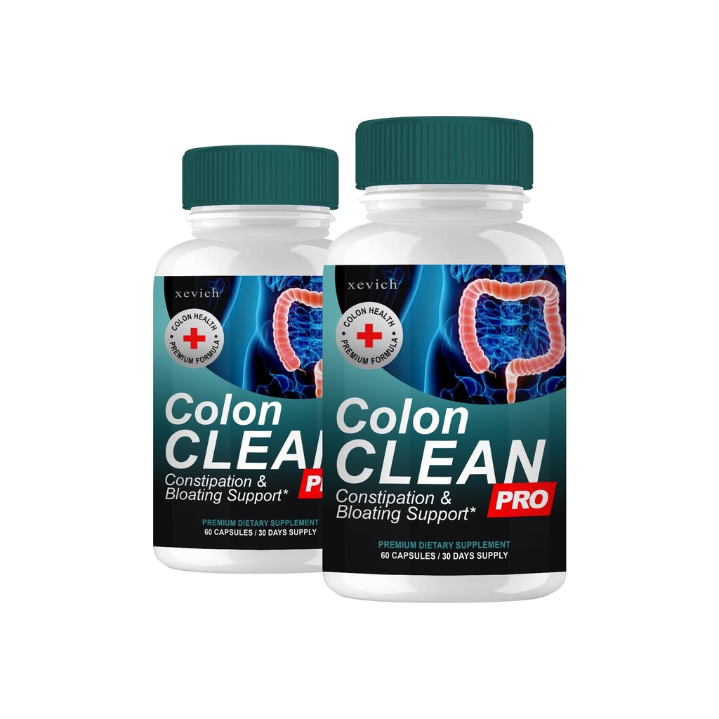 Colon Clean Pro - Colon Clean Clean Pro Premium 饮食补充(2包,120盖)