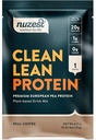 Nuzest - Pea蛋白粉 - Clean Lean Protein, Premium Vegan 植物基蛋白粉,乳品自由,Gluten Free,GMO自由,天然甜蛋白摇摆,真咖啡,1 service,0.9 oz