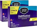 Berkley jensen Omeprazole 20 mg 延迟释放药片 - Heartburn Medicine - 减酸药片 - 治疗频繁的 Heartburn - 3x14天课程,42个计数(包2)