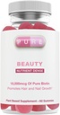 (原始内容存档于2017-05-21). Prure Beautiful QQ 10,000mcg of Pure Biotin |60 美味植物基基质 Gummys |60 健康头发,皮肤和钉子支持 |,由 INC Pure 编写.