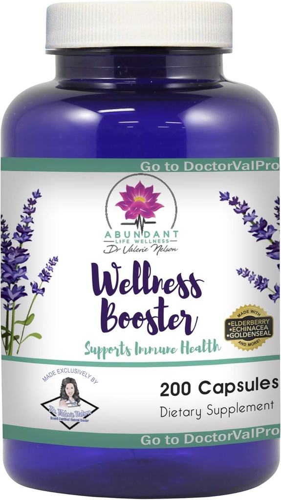 Echinacea 长莓金色和更多 - 200顶盖 - 健康助推器