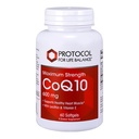 生活平衡议定书 CoQ10 600mg - 与维生素E & Soy Lecithin - CoQ10 补充 - Halal & Egg Free - 60软胶
