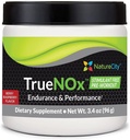 NatureCity True-NOx Nitric Oxide 男女配药 - 工作前助推剂 乳酸L-Arginine, Peak ATP, & Beetroot Juice Nitric Oxide Powder - Gluten Free, Keto, Non GMO
