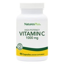 天然加维生素C - 1000 mg Ascorbic Acid, 90 蔬菜卡普尔 - 高概率瓦斯和免疫辅助剂,抗氧化剂 - 无玉米,无葡萄糖 - 90 服务