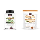 强制因子 Maca & Mushroom 补充剂,配有7个Mushroom, Maca Root, 维生素, 60个软厨