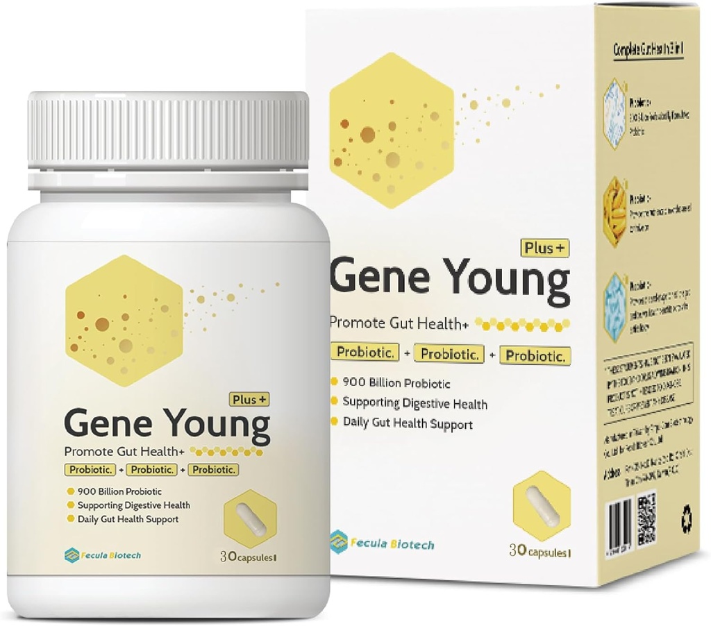 Gut健康共生 3-in-1 每日预生 Probiotic 消化健康共生 Brout & Immune支助 30 Capsules