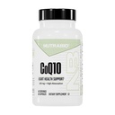 NutraBio CoQ10 饮食补充,健康心脏功能和细胞能源生产,100mg - 60卡普尔
