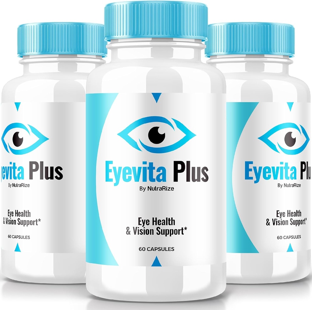 (3 Pack) Eyevita Plus - 全面支持你的视力,Eyevita Plus 高级眼营养,眼维生素,所有自然眼健康公式,眼维生素+多维素审查(180 Capsules)