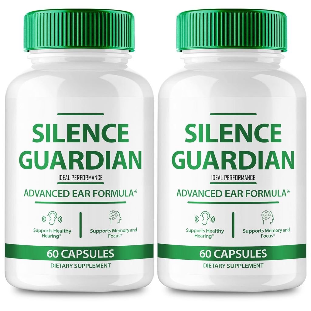 沉默守护者 Tinnitus Relief for Ringing Ears Capsule, 沉默守护者 Ring Clear Tinnitus Pills, 沉默守护者 Ear Tinnitus 补编, Ear Ring Tinitus, 沉默守护者评论 (2 Pack).