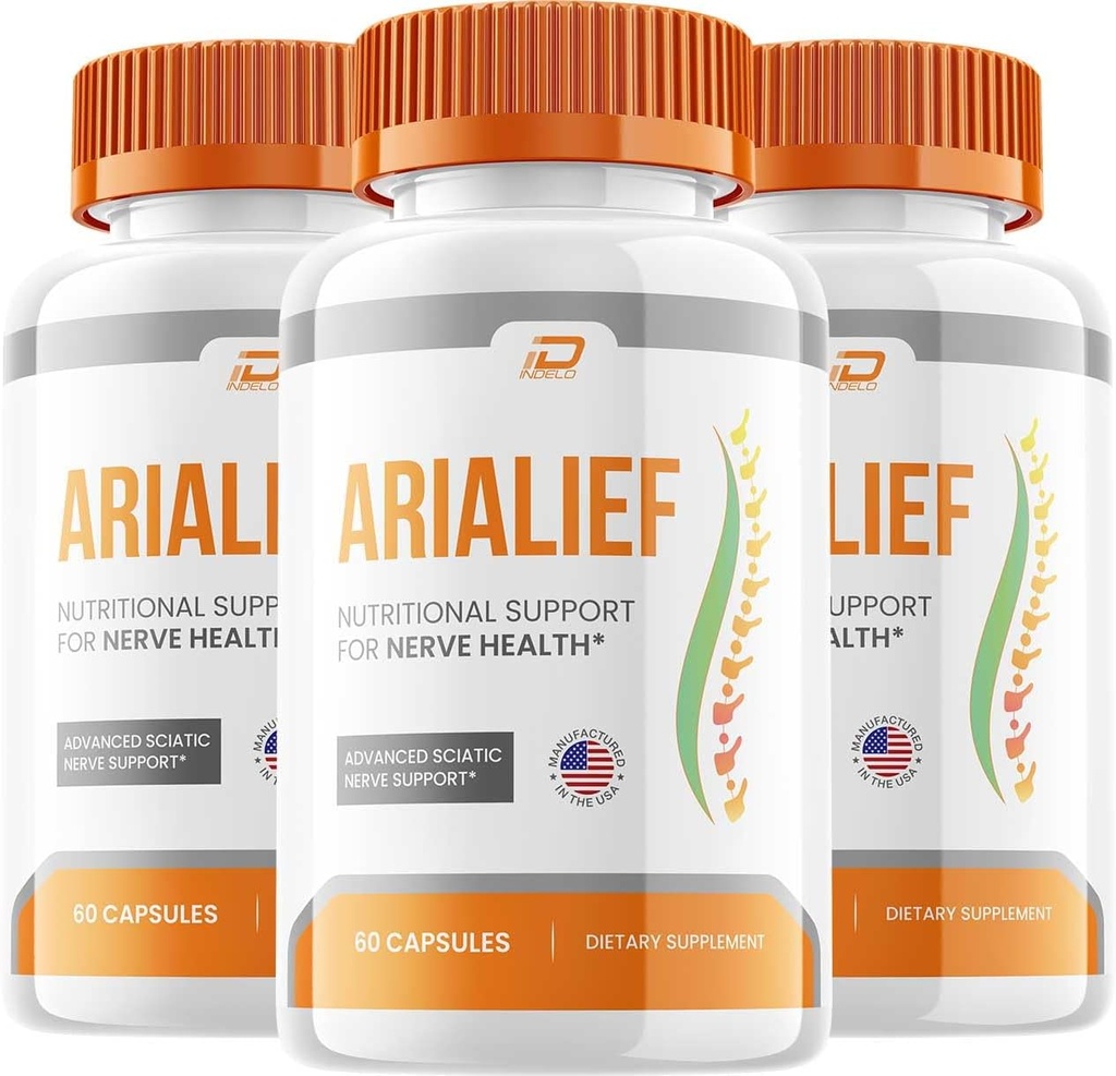 Arialief Capsules, Arialief 高级补充, 所有维持健康水平的自然公式, 最大强度的每日公式, Aarialif Capsules Reviews (3 Pack - 180 Capsules)