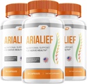 Arialief Capsules, Arialief 高级补充, 所有维持健康水平的自然公式, 最大强度的每日公式, Aarialif Capsules Reviews (3 Pack - 180 Capsules)
