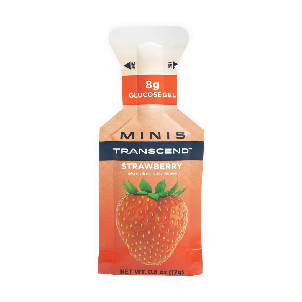 翻版食品 迷你草莓Gel(6 oz,包装为24) 快速动作卡布 Gel草莓Flavor – 旅行大小,咖啡因免费,Gluten免费