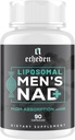 NAD+ 补编 – 2000mg Liposomal 能源、重点和耐力公式,90卡普勒