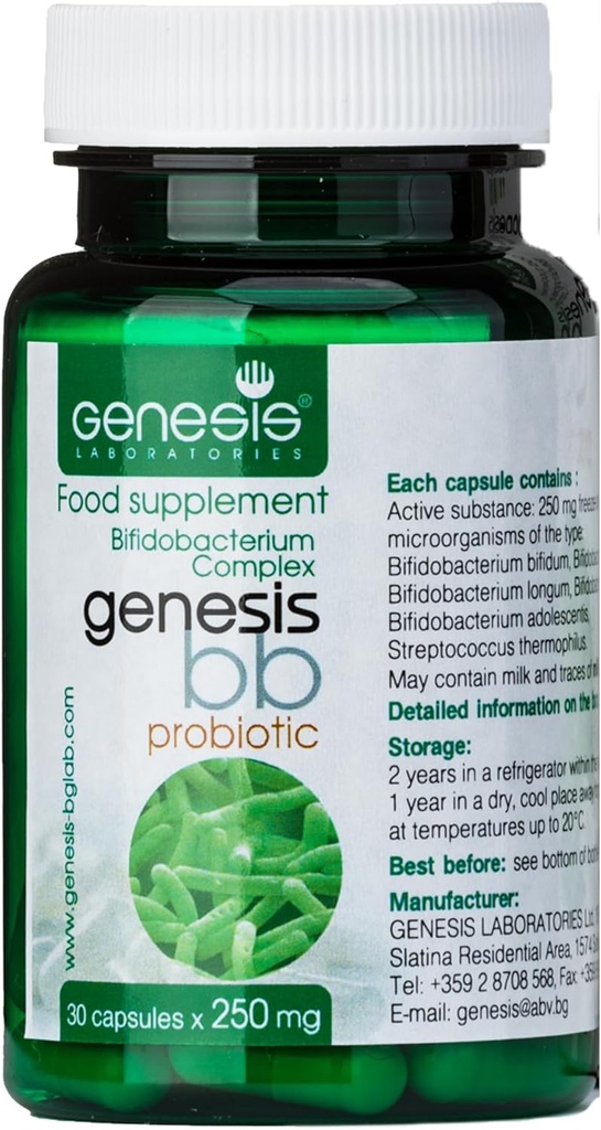 Bifidobacterium spp. 250 mg 30 Capsules Immune 支持 消化性健康抗暴性抗暴性抗暴性营养素
