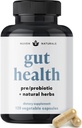 全方位古特健康w/Probiotics, Prebiotics, 文摘-支持草药, 以及适配体 - 支持古特·利宁的Leeky Gut修复公式, 援助文摘, 推广好细菌