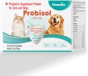 Probisol Pets, 狗和猫的亲生粉, 帮助支持一个健康的免疫, 消化系统, 减少臭味的废物, 更好的消化/ Molk Flavored/ 5.3oz(150g)- 30 包装