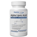 高级实验室 Alpha Lipoic Acid 600 mg Capsules,纯非GMO ALA,高吸收,神经支持,健康循环和神经反应,健康老化抗氧化剂,120 Veg Caps,4-Month供应