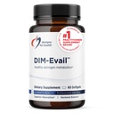 健康DIM-Evail-100mg Diindolyl甲烷补充剂-强化吸收技术DIM补充剂-可支持健康雌激素代谢-Gluten Free + 非GMO(60软胶)