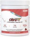 草莓味的L-Citrulline Taurine 2:1,L Citrulline Powder,Unforward Vegan Taurine Powder, 男女工作前运动营养,1 磅每罐粉