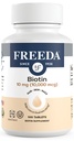FREEDA Biotin 10,000 mcg – Kosher Hair, Skin & Nails 补编 – 高位 B7 换发与强势Nails – Vegan 板块与 D-Biotin – 100 小板块