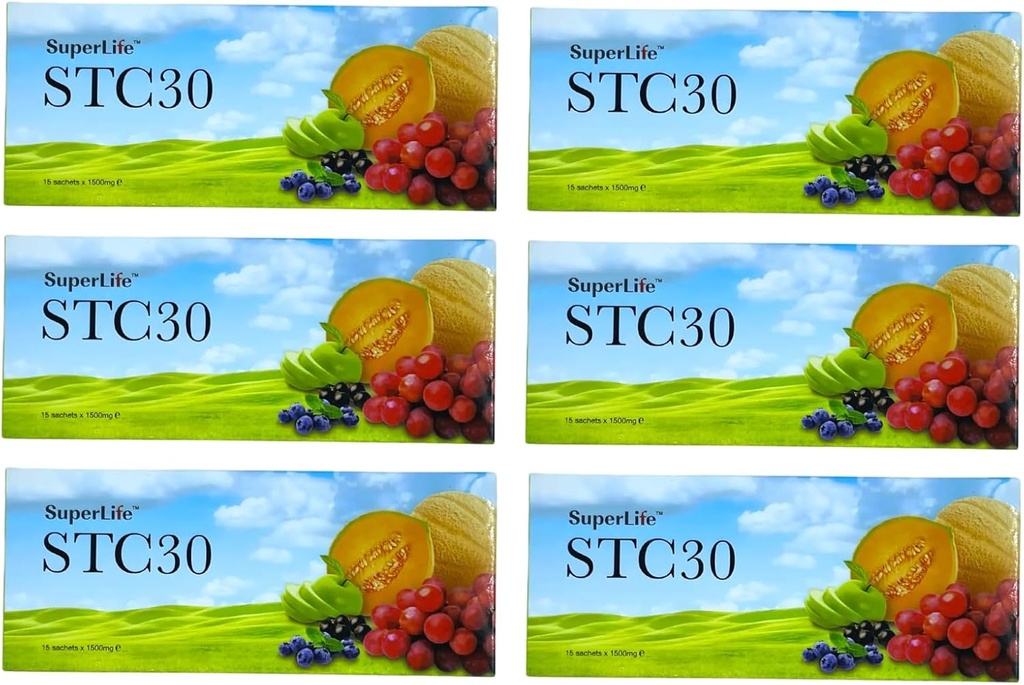 Coffeelover111 超级生命 STC30 STC 30 超级生命世界蒸汽电池 15 Sachets Each (6盒)