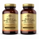 Solgar Ester-C + 500 mg 维生素C (Ascorbate Complex) - 100 蔬菜罐头,包装2 - 抗氧化剂和免疫支持 - 非转基因生物,Vegan,Gluten Free,Kosher - 200 总服务量