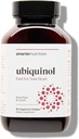 SMARTERNATION Ubiquinol 100mg + 天然植物制成 OMEGA 3 6 9 - 临床研究 Ahiflower® Oil - 用于心脏支持的超吸收CoQ10 - 非GMO - 60 Softgels [30日供应]